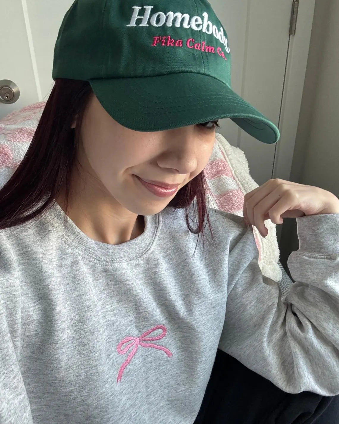 Homebody Baseball Cap Soft Girl Cute Aesthetic Hat